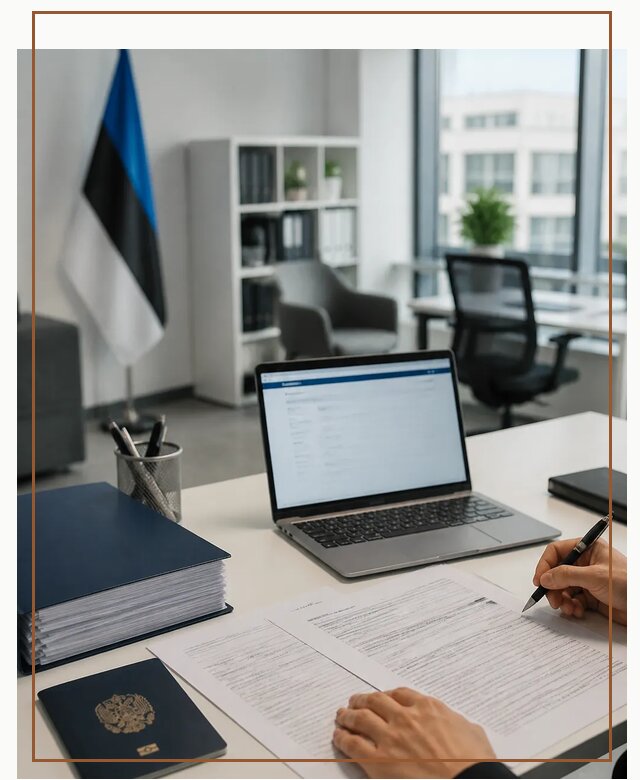 Оформление ВНЖ в Эстонии для переезда и легального проживания в Подольске